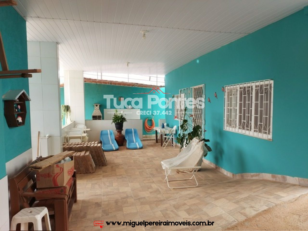 Casa com linda vista - Em rua tranquila | Código:C59