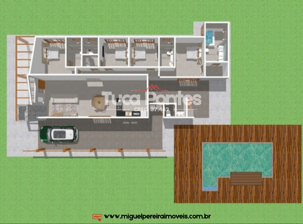 Esta casa NOVA pode ser sua! - Fase final de construção | Código:C72