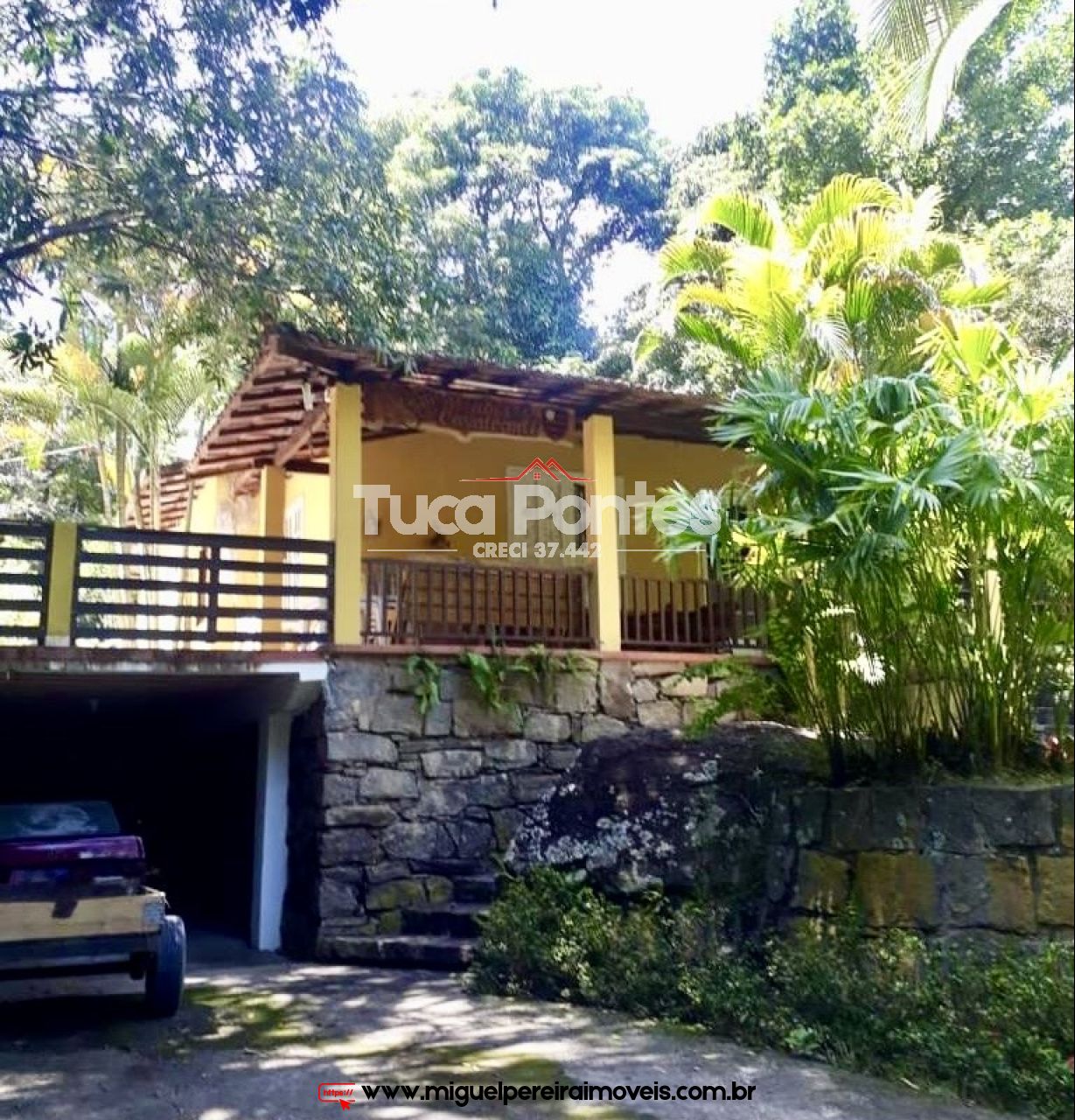 Aconchego no interior  - Com cachoeira | Código:S180
