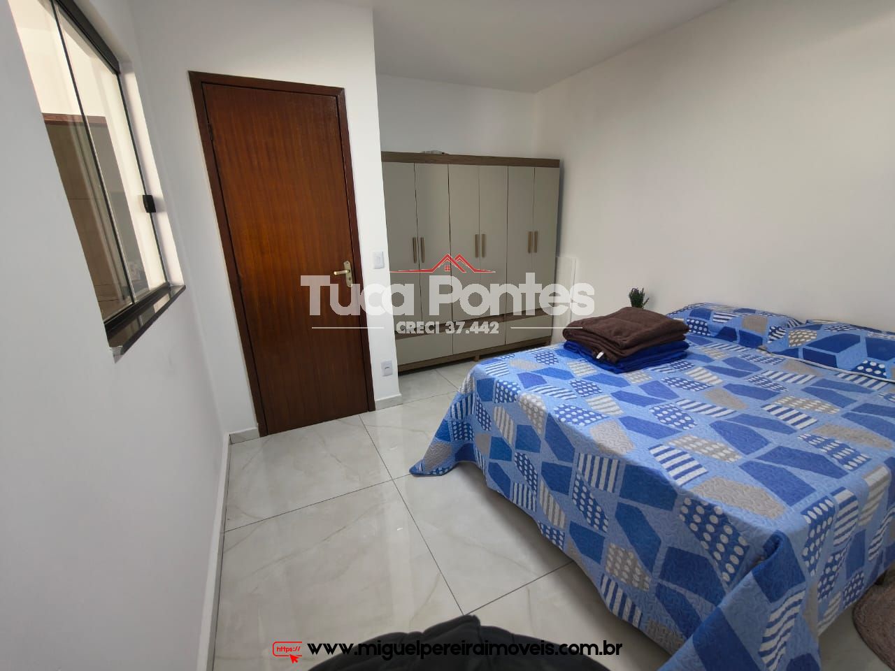 Casa nova  - Em terreno plano  | Código:C32