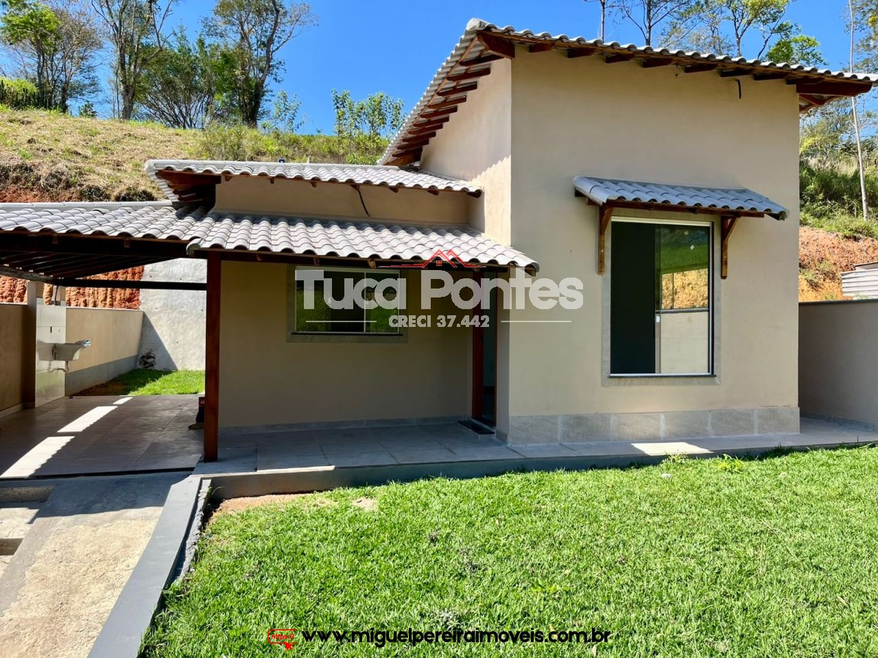 Casa nova  - Excelente acabamento e prática  | Código:C100
